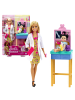 Barbie Barbie Kinderärztin | Mattel Spiel-Set mit Möbel, Puppe & Accessoires