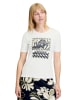 Betty Barclay Basic Shirt mit Placement in Patch White/Dark Blue