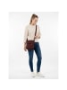 Zwei Mademoiselle.M Umhängetasche 22 cm nubuk bordeaux