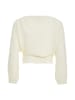 NALLY Damen Strickpullover in Wollweiss
