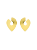usha WHITE LABEL Women Earrings With Butterfly Clutch in Gold
