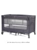 fillikid Reisebett Capri ab Geburt - 15 kg mit verstellbarem in gray