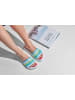 Flip Flop Sandale "pool*knit multi" in weiß mehrfarbig