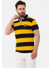 Cipo & Baxx Poloshirt in NAVYBLUE-YELLOW