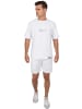 Reichstadt Herren Regular Fit Shorts Mid Waist in White