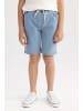 DeFacto Jeansshorts BERMUDA in Hellblau