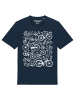 wat? Apparel T-Shirt Fahrräder in Dunkelblau