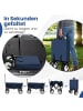 COSTWAY Bollerwagen faltbar in Blau