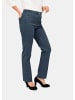 GOLDNER Bequeme Jeansschlupfhose mit Dehnbund in dunkelblau