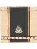 Kracht Frottier, Jacquard Frottier-Geschirrtuch 3er-Pack Espresso in Kaffee