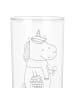 Mr. & Mrs. Panda Tumbler Einhorn Pilz mit Spruch in Transparent