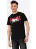 Lonsdale T-Shirt "Ervan T-Shirt Normale Passform" in Schwarz