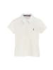 Polo Club Poloshirt RIGBY GO POLO SS STRIPES W VO in Weiß-Pastellgelb