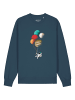 wat? Apparel Sweatshirt Balloon Spaceman in Petrol