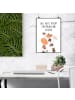 Mr. & Mrs. Panda Print Kuh Motiv mit Spruch in Weiß