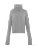 Libbi Damen Sweater in HELLGRAU MELANGE