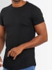 Alessandro Salvarini A. Salvarini Herren T-Shirt AS318 in Schwarz