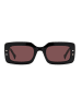 Carolina Herrera Sonnenbrille in Black