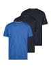 Redmond T-Shirt Basic in Dunkelblau / blau