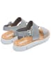 Camper Riemchensandalen " Oruga " in Grau