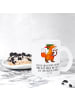 Mr. & Mrs. Panda Teeglas Schütze Astrologie mit Spruch in Transparent