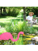 relaxdays 4x Flamingo Figur in Pink