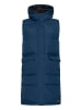 Oxmo Steppweste OXMINNA LONG VEST in Blau