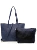 collezione alessandro Handtasche " Milano " in blau