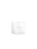 ebuy24 Nachttisch Nada Weiß 40 x 50 cm