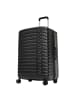 Mandarina Duck Flyduck 4 Rollen Trolley 69 cm mit Dehnfalte in black