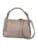 Florence Leder Schultertasche Florence Tasche grau ca. 38cm