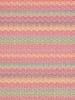 Faera Leichter Dreiecksschal Zickzackmuster Modern in Pink