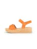 Gabor Fashion Plateau Sandalen in orange