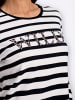 Heine Ringelshirt in ecru-schwarz-bedruckt