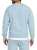 Reichstadt Herren Regular Fit Pullover Logo-Stitching in Baby Blue