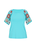 gaya Women T-Shirt in turquoise