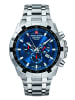 Swiss Alpine Military by Grovana Chronograph für Herren in blau