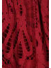 faina Women Skirt in wine red