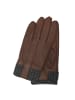 Kessler Otis Handschuhe Leder in dark brown