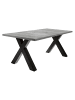 58 aufm Kessel ESSTISCH ausziehbar Eike 7 140 x 90 x 75 Esszimmertisch Schwarzstahl/Beton