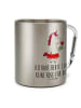 Mr. & Mrs. Panda Thermotasse Einhorn Dame mit Spruch in Silber