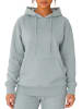 Reichstadt Damen Relaxed Fit Hoodie Marken-Stick in Grey