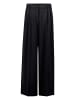 Zero  Bundfaltenhose aus Viskose-Mix 32 Inch in Black Beauty