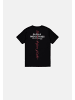 Alpha Industries T-Shirt 'Signature' in schwarz