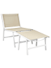 Beliani 2er-Set Gartenstuhl MARCEDDI in Beige/Weiß