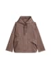 Marc O'Polo Cape-Jacke mit Kapuze relaxed garment-dyed in Chalky Brown