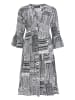 Aniston CASUAL Sommerkleid in schwarz-weiß