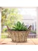 relaxdays 3-tlg. Blumentopf Set in Natur