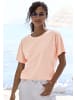 LASCANA Kurzarmshirt in peach