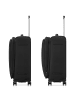 Roncato City 3.0 4 Rollen Trolley M 64 cm mit Dehnfalte schwarz